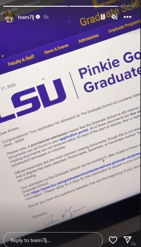 Amber Johnston-Announcement-Instagram