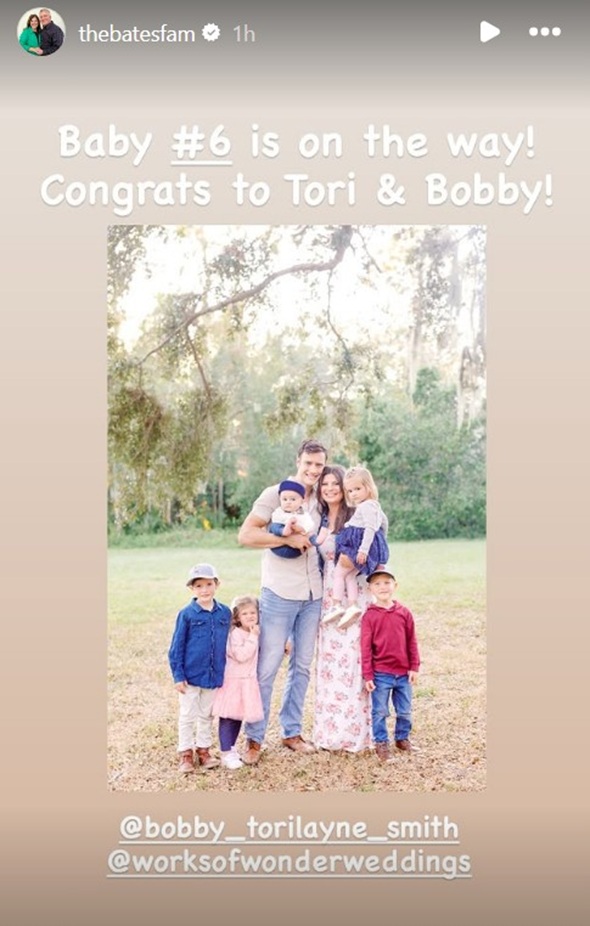 Bobby Smith - Tori Bates-Instagram