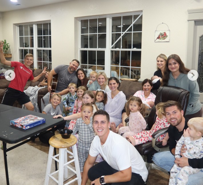 Bates Family Sleepover-Instagram