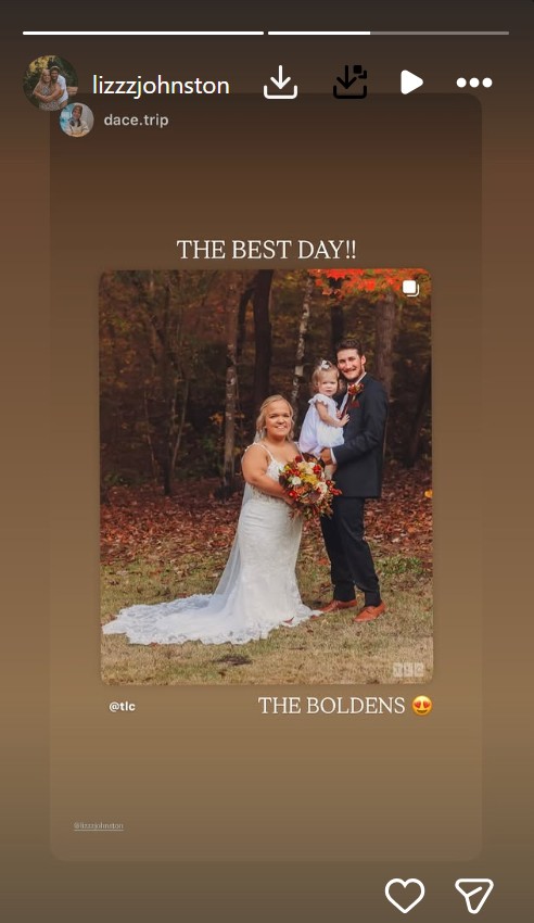 Liz Johnston-Brice Bolden-Instagram Story 